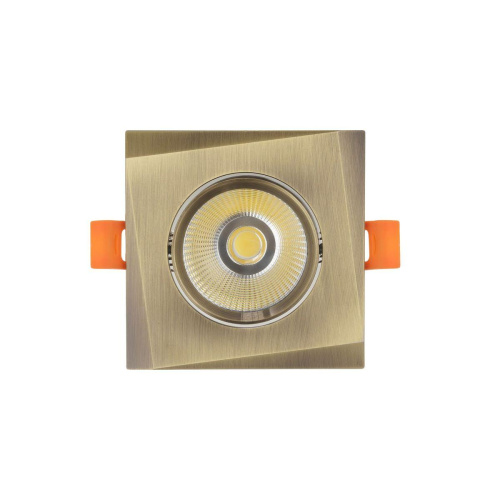 Встраиваемый светодиодный светильник Lumina Deco Dalston LDC F115 GR+BR Встраиваемый светодиодный светильник Lumina Deco Dalston LDC F115 GR+BR