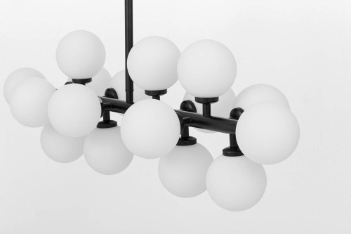 Подвесная люстра Lumina Deco Marsiada LDP 6033-16 BK Подвесная люстра Lumina Deco Marsiada LDP 6033-16 BK