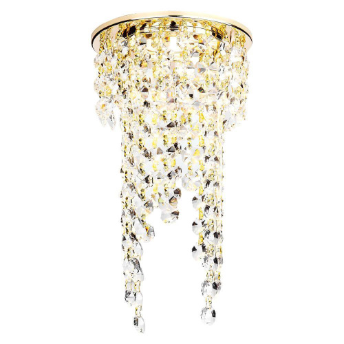 Встраиваемый светильник Ambrella light Crystal K2071 G/CL Встраиваемый светильник Ambrella light Crystal K2071 G/CL