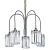 Подвесная люстра Newport 4505/C Chrome М0062718