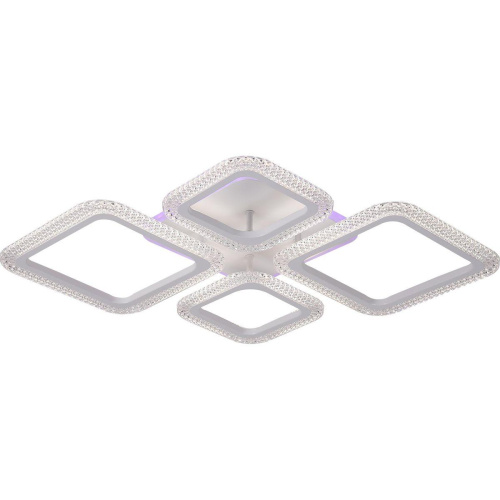Потолочная светодиодная люстра Reluce 08491-0.3-2+2RGB WH(RGB) Потолочная светодиодная люстра Reluce 08491-0.3-2+2RGB WH(RGB)