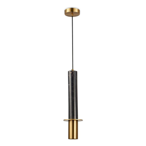 Подвесной светильник iLamp Lofty 10705-1 BK-BR Подвесной светильник iLamp Lofty 10705-1 BK-BR