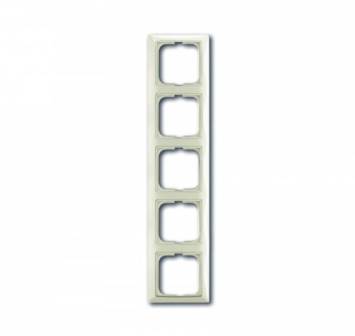 Рамка 5-постовая ABB Basic55 chalet-белый 2CKA001725A1515 Рамка 5-постовая ABB Basic55 chalet-белый 2CKA001725A1515