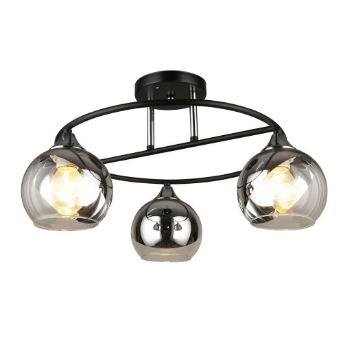 Потолочная люстра Seven Fires Rumo WD3527/3C-BK-CR-CL Потолочная люстра Seven Fires Rumo WD3527/3C-BK-CR-CL