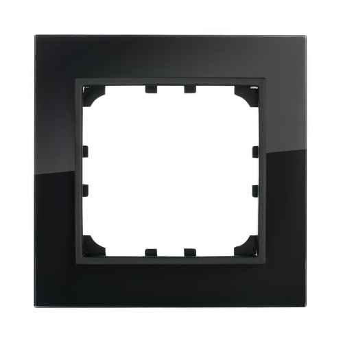Рамка LK Studio 1-постовая из натурального темного стекла LK60 864110-1 Рамка LK Studio 1-постовая из натурального темного стекла LK60 864110-1