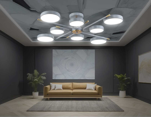 Люстра на штанге Ambrella light COMFORT FL516339 Люстра на штанге Ambrella light COMFORT FL516339
