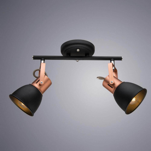 Спот Arte Lamp A1677PL-2BK Спот Arte Lamp A1677PL-2BK
