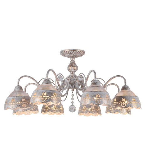 Потолочная люстра Arte Lamp Sicilia A9106PL-8WG Потолочная люстра Arte Lamp Sicilia A9106PL-8WG