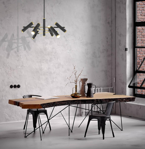 Подвесная светодиодная люстра Favourite Duplex 2324-12P Подвесная светодиодная люстра Favourite Duplex 2324-12P