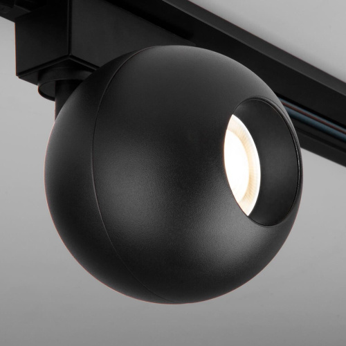Трековый светодиодный светильник Elektrostandard Ball черный 8W 4200K LTB76 a053741 Трековый светодиодный светильник Elektrostandard Ball черный 8W 4200K LTB76 a053741