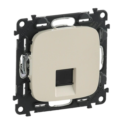 Информационная розетка RJ45 Legrand Valena Allure слоновая кость 753840 Информационная розетка RJ45 Legrand Valena Allure слоновая кость 753840