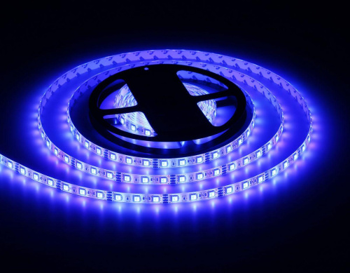 Светодиодная влагозащищенная лента Ambrella Light 14,4W/m 60LED/m 5050SMD RGB 5M GS2302 Светодиодная влагозащищенная лента Ambrella Light 14,4W/m 60LED/m 5050SMD RGB 5M GS2302