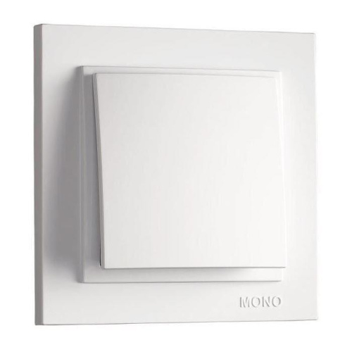 Выключатель Mono Electric Despina одноклавишный белый 102-190025-100 Выключатель Mono Electric Despina одноклавишный белый 102-190025-100
