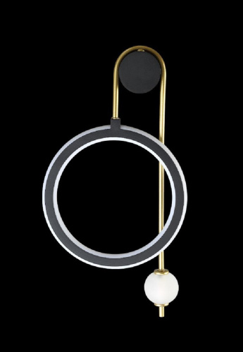 Бра Crystal Lux Corida AP25W Led Black/Gold Бра Crystal Lux Corida AP25W Led Black/Gold