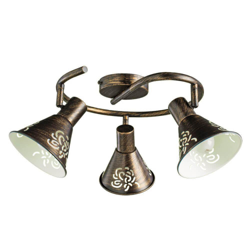 Спот Arte Lamp Cono A5218PL-3BR Спот Arte Lamp Cono A5218PL-3BR