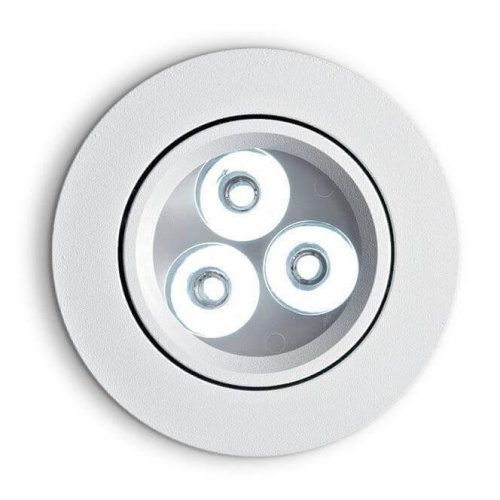 Встраиваемый светодиодный светильник Ideal Lux Delta 3W 4000K 062396 Встраиваемый светодиодный светильник Ideal Lux Delta 3W 4000K 062396