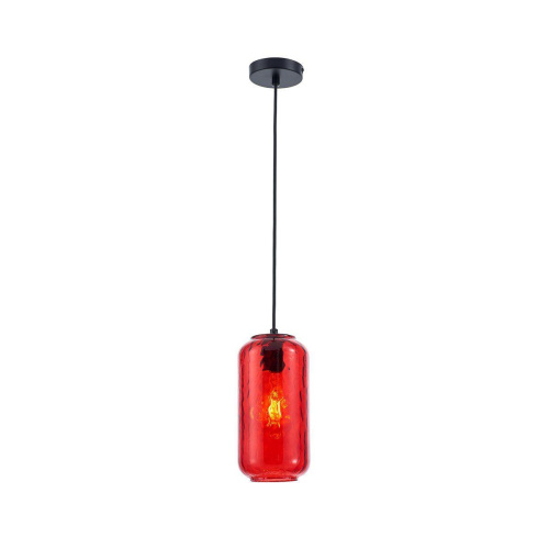 Подвесной светильник Escada Rise 10177/1S Black/Red Подвесной светильник Escada Rise 10177/1S Black/Red