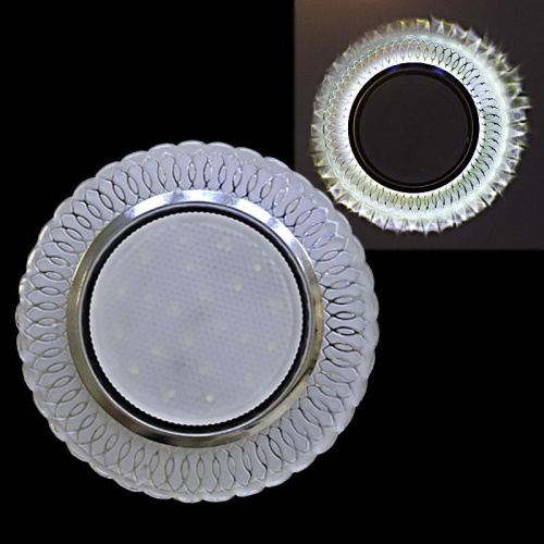 Точечный светильник Reluce 53406-9.0-001PL GX53+LED4W CL Точечный светильник Reluce 53406-9.0-001PL GX53+LED4W CL