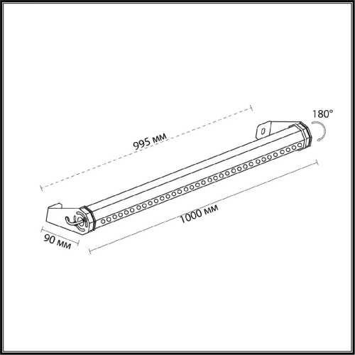Уличный настенный светодиодный светильник Odeon Light Nature Graze 7040/10WL Уличный настенный светодиодный светильник Odeon Light Nature Graze 7040/10WL