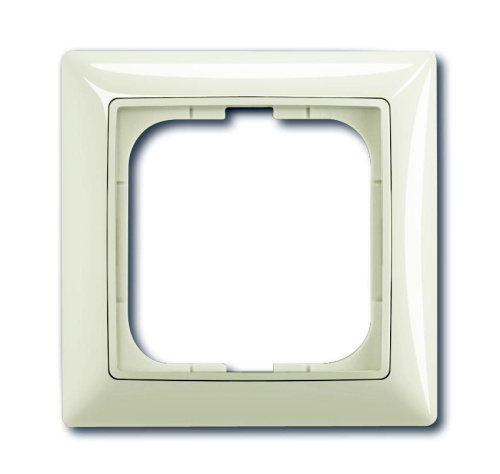 Рамка 1-постовая ABB Basic55 chalet-белый 2CKA001725A1511 Рамка 1-постовая ABB Basic55 chalet-белый 2CKA001725A1511