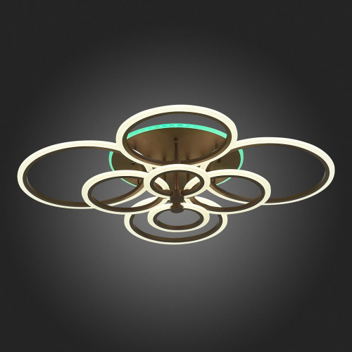 Потолочная светодиодная люстра Evoled Cerina SLE500572-08RGB Потолочная светодиодная люстра Evoled Cerina SLE500572-08RGB