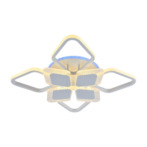 Потолочная светодиодная люстра Profit Light 5893/4+4A WHT Потолочная светодиодная люстра Profit Light 5893/4+4A WHT