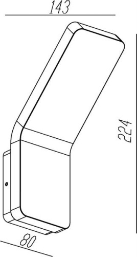 Уличный настенный светодиодный светильник Deko-Light Gruis 731054 Уличный настенный светодиодный светильник Deko-Light Gruis 731054