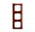 Рамка 3-постовая ABB Basic55 foyer-красный 2CKA001725A1518