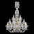Подвесная люстра Bohemia Ivele 1402/16+8+4/300/XL-123/3d G