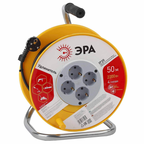 Удлинитель ЭРА RP-4-3x1-50m Удлинитель ЭРА RP-4-3x1-50m