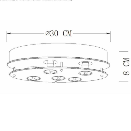 Потолочный светодиодный светильник Lucide Ready-Led 79170/15/11 Потолочный светодиодный светильник Lucide Ready-Led 79170/15/11