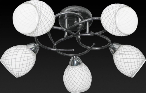 Потолочная люстра Toplight Jeanine TL7430X-05BP Потолочная люстра Toplight Jeanine TL7430X-05BP