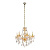 Подвесная люстра Lumina Deco Eliza LDP 7025-6 GD
