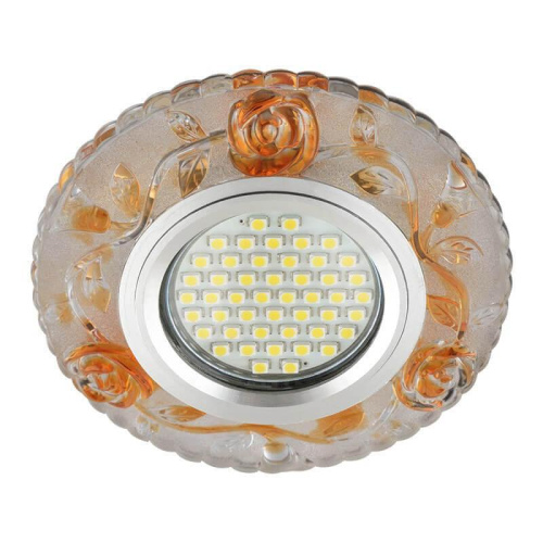 Встраиваемый светильник Fametto Luciole DLS-L150 Gu5.3 Glassy/Gold Встраиваемый светильник Fametto Luciole DLS-L150 Gu5.3 Glassy/Gold
