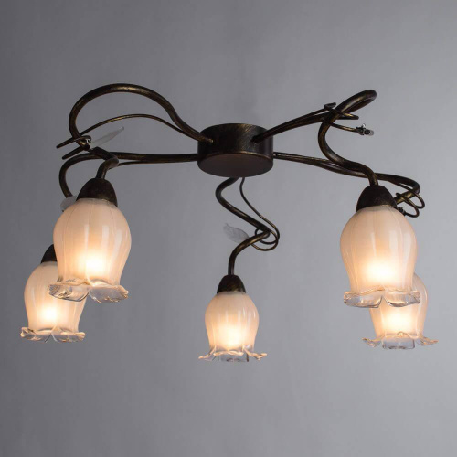 Потолочная люстра Arte Lamp 83 A7449PL-5BR Потолочная люстра Arte Lamp 83 A7449PL-5BR