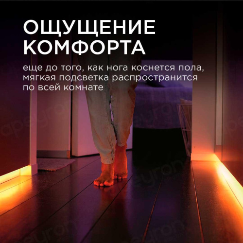 Светодиодная влагозащищенная лента Apeyron 2,4W/m 30LED/m 2835SMD теплый белый 1,2M 10-89 Светодиодная влагозащищенная лента Apeyron 2,4W/m 30LED/m 2835SMD теплый белый 1,2M 10-89