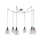 Подвесная люстра Arte Lamp Trento A9387SP-6CC