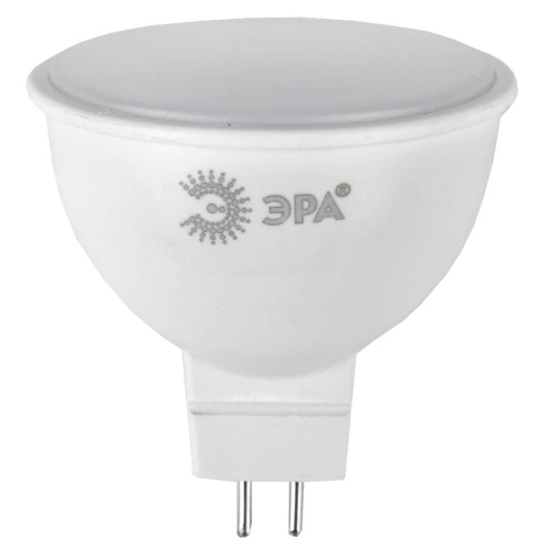 Лампа светодиодная ЭРА GU5.3 7W 4000K матовая ECO LED MR16-7W-840-GU5.3 Б0050185 Лампа светодиодная ЭРА GU5.3 7W 4000K матовая ECO LED MR16-7W-840-GU5.3 Б0050185