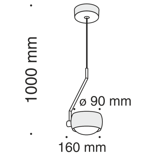Подвесной светодиодный светильник Maytoni Lens MOD072PL-L8W3K Подвесной светодиодный светильник Maytoni Lens MOD072PL-L8W3K