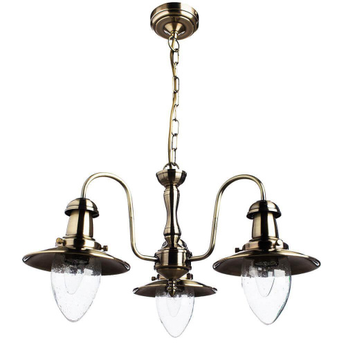 Подвесная люстра Arte Lamp Fisherman A5518LM-3AB Подвесная люстра Arte Lamp Fisherman A5518LM-3AB