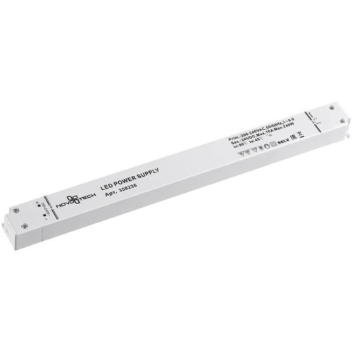 Блок питания Novotech Kit Drive 24V 240W IP20 10A 358236 Блок питания Novotech Kit Drive 24V 240W IP20 10A 358236