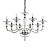 Подвесная люстра Ideal Lux Danieli SP8 Trasparente 159980