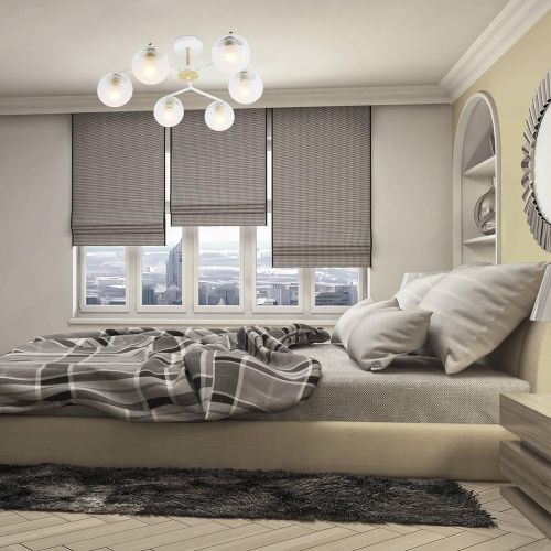 Потолочная люстра Escada Avignon 1130/6PL White Потолочная люстра Escada Avignon 1130/6PL White