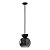 Подвесной светильник iLamp Mono P6079-1 BK+SM