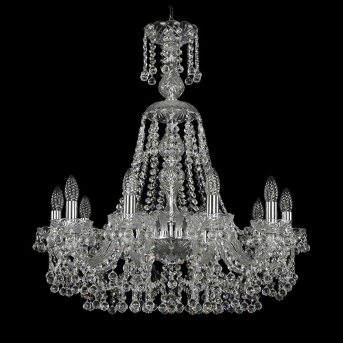 Подвесная люстра Bohemia Ivele 1409/10/240/XL-75/Ni Подвесная люстра Bohemia Ivele 1409/10/240/XL-75/Ni