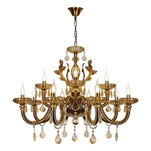Подвесная люстра iLamp Asia 81069-8+4 BR
