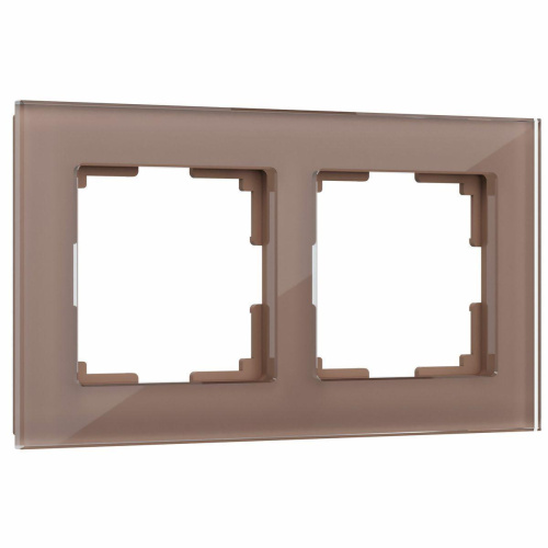 Рамка на 2 поста Werkel Favorit латте W0021142 4690389183416 Рамка на 2 поста Werkel Favorit латте W0021142 4690389183416