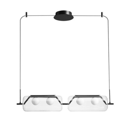 Подвесной светодиодный светильник Arte Lamp Geneva A2341SP-4BK Подвесной светодиодный светильник Arte Lamp Geneva A2341SP-4BK