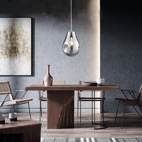 Подвесной светильник Lumien Hall Nertus LH4111/1P-CR-SL Подвесной светильник Lumien Hall Nertus LH4111/1P-CR-SL