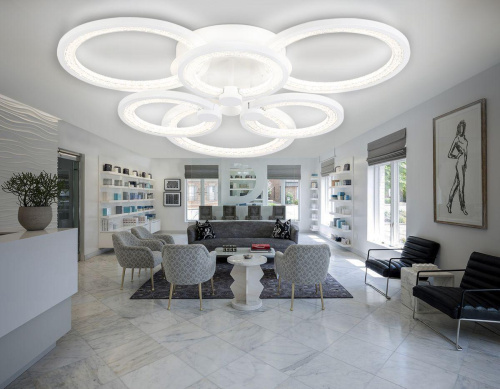 Потолочная светодиодная люстра Ambrella light Acrylica Original FA4085 Потолочная светодиодная люстра Ambrella light Acrylica Original FA4085